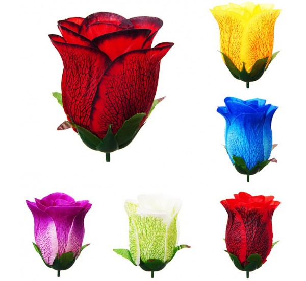 Голова троянди штучна, 100 штук RuS_D71_B_9