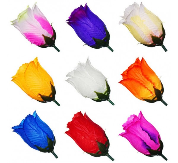 Голова бутона троянди штучна, 256 штук RuS_E10_B-8