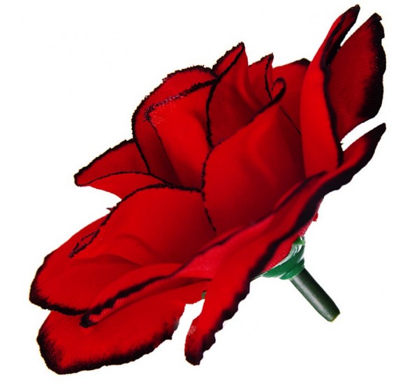 Голова троянди оксамит штучна, 200 штук RuS_E24_R-34a