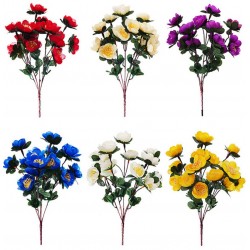 Букет камелії дрібний штучний, 24 штуки RuS_A52_M-301/5