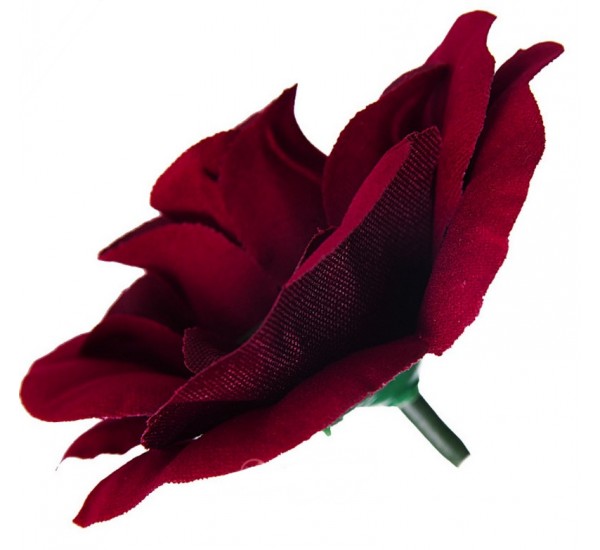 Голова троянди оксамит штучна, 200 штук RuS_E25_R-34b