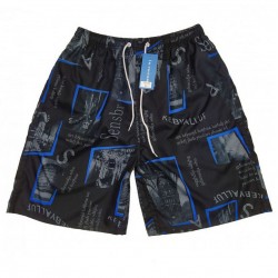 Шорты мужские 12 шт (1-3XL) плащёвка/сетка RZ6000_13105
