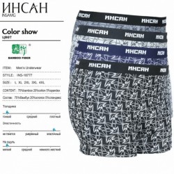 Трусы мужские ИНСАН 12 шт (L-4XL) бамбук RZ6000_18777