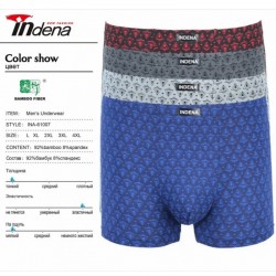 Трусы мужские INDENA 12 шт (L-4XL) бамбук RZ6000_61007