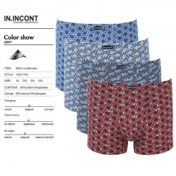 Труси чоловічі IN.INCONT 12 шт (1-4XL) коттон RZ6000_1702