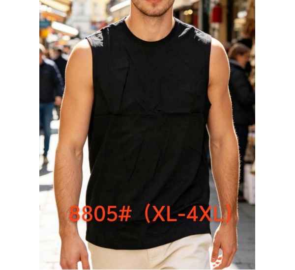 Майка чоловіча 6 шт (1-4XL) бавовна RZ6000_8805a