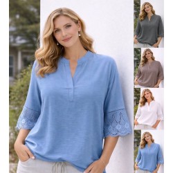 Блуза жіноча, жатка 5 шт (52-56 р) RZ4492_26106