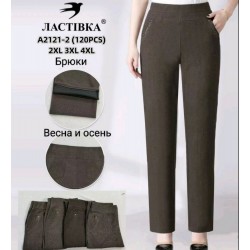 Брюки женские, стрейч 6 шт (48-52 р) SeM_A2121-2