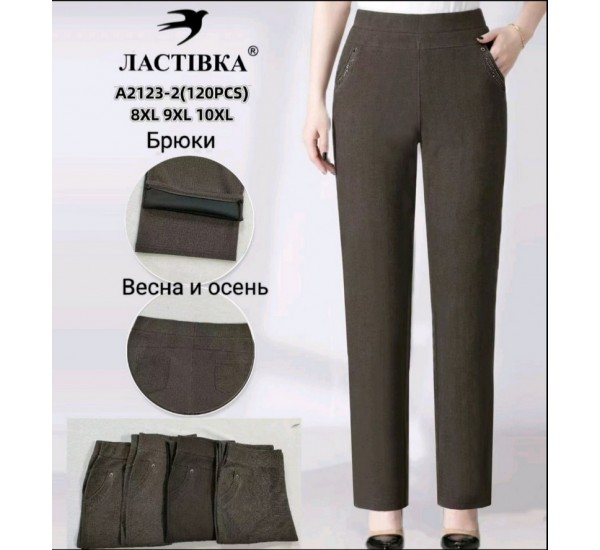 Штани жіночі, стрейч 6 шт (56-60 р) SeM_A2123-2