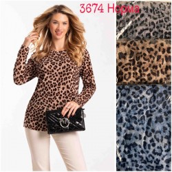 Светр жіночий, кашемір 6 шт (L-4XL) SeR2152_3674