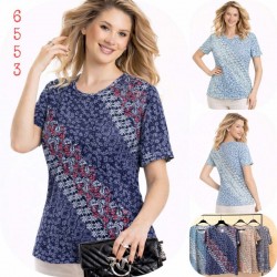 Футболка женская, коттон 6 шт (M-4XL) SeR2152_6553