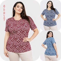 Футболка женская Батал, коттон 6 шт (4-8XL) SeR2152_65917