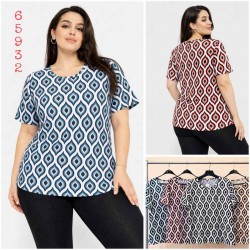 Футболка женская Батал, коттон 6 шт (4-8XL) SeR2152_65932