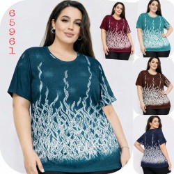 Футболка женская Батал, коттон 6 шт (4-8XL) SeR2152_65961