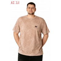 Футболка чоловіча Батал, двунитка 5 шт (56-64 р) SeR2152_AI12