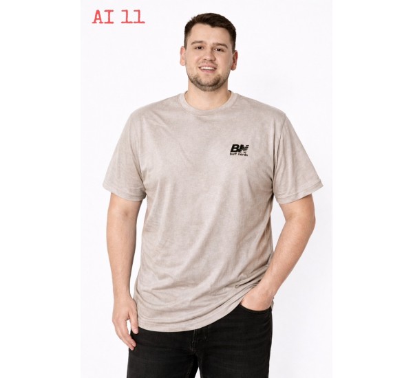 Футболка чоловіча Батал, двунитка 5 шт (56-64 р) SeR2152_AI11