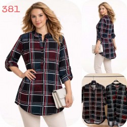 Туніка жіноча, кашемір 6 шт (L-4XL) SeR2152_381