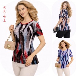 Футболка женская, коттон 6 шт (M-4XL) SeR2152_6541