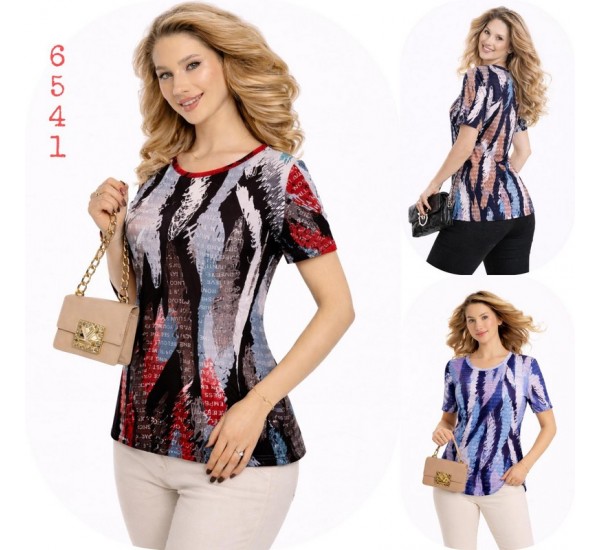 Футболка женская, коттон 6 шт (M-4XL) SeR2152_6541