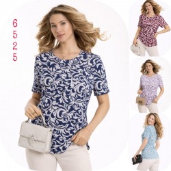 Футболка женская, коттон 6 шт (M-4XL) SeR2152_6525