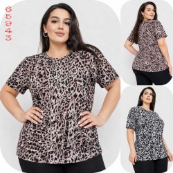 Футболка женская Батал, коттон 6 шт (4-8XL) SeR2152_65943