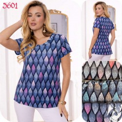 Футболка женская, коттон 6 шт (M-4XL) SeR2152_5601