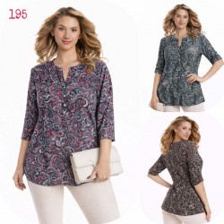 Блуза женская, полиэстер 6 шт (L-4XL) SeR2152_195