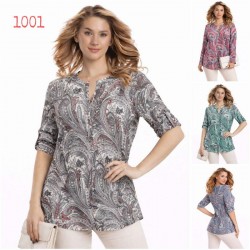 Блуза женская, полиэстер 6 шт (L-4XL) SeR2152_1001