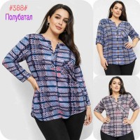 Блуза жіноча, поліестер 6 шт (1-6XL) SeR2152_388