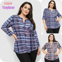 Блуза женская, полиэстер 6 шт (1-6XL) SeR2152_388