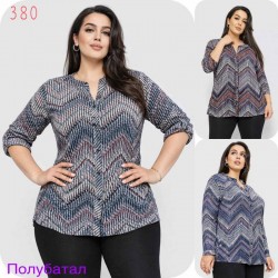 Блуза женская, полиэстер 6 шт (1-6XL) SeR2152_380