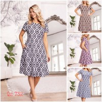 Сукня жіноча, поліестер 5 шт (L-4XL) SeR2152_QZ732