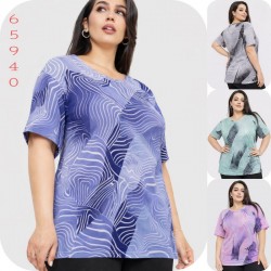 Футболка женская Батал, коттон 6 шт (4-8XL) SeR2152_65940