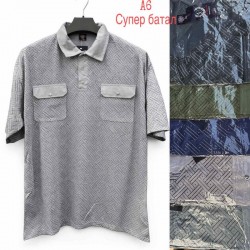 Футболка чоловіча трикотаж 5 шт (58-66 р) SeR2152_A6