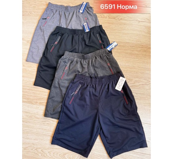 Шорти чоловічі двонитка 6 шт (46-56 р) SeR2152_6591