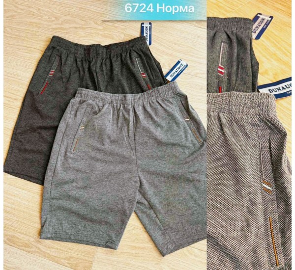Шорти чоловічі двонитка 6 шт (46-56 р) SeR2152_6724