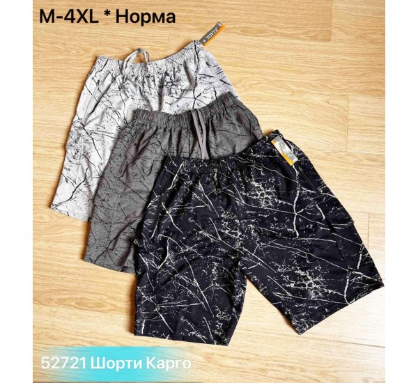 Шорти чоловічі двонитка 6 шт (46-56 р) SeR2152_52721