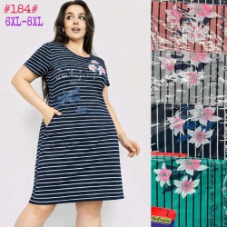 Сукня жіноча трикотаж 5 шт (6-8XL) SeR2152_184