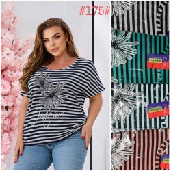 Футболка жіноча трикотаж 5 шт (3-5XL) SeR2152_175