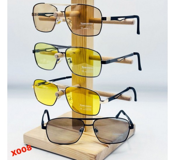 Очки мужские фотохром Polarized 3 шт SoH_X008b