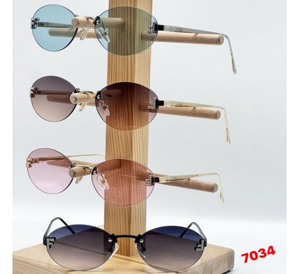 Очки FENDI женские Поликарбонат 3 шт SoH_7034