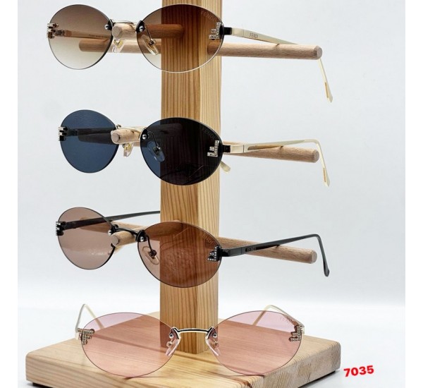 Очки FENDI женские Поликарбонат 3 шт SoH_7035a