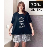 Піжама жіноча, 5 шт (1-5XL) бамбук ZeL1396_709