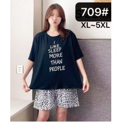 Піжама жіноча, 5 шт (1-5XL) бамбук ZeL1396_709