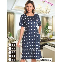 Сукня жіноча, віскоза 5 шт (58-66 р) ZeL1396_536-2