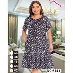 Сукня жіноча, віскоза 5 шт (58-66 р) ZeL1396_534-6