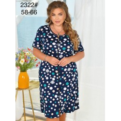 Халат женский, вискоза 5 шт (58-66 р) ZeL1396_2322b