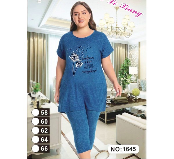 Костюм женский, вискоза 5 шт (58-66 р) ZeL1396_1645