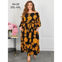 Сукня жіноча, штапель 6 шт (58-62 р) ZeL1396_A4-2b