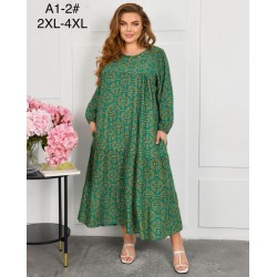 Сукня жіноча, штапель 6 шт (58-62 р) ZeL1396_A1-2b